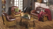 Zobrazit detail zboží: kožená sedací souprava Roma 3R+1+1 (sedací soupravy kožené)