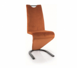 Zobrazit detail zboží: Jídelní židle H-090 skořice (Židle kovové)