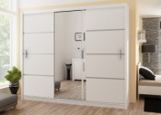 Zobrazit detail zboží: skříň Vista 250 bílá (Skříně 250cm)