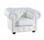Zobrazit detail zboží: sedací souprava CHesterfield křeslo (sedací soupravy kožené sólo)