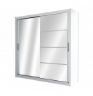 Zobrazit detail zboží: skříň Brandon 150 bílé sklo (Skříně 150cm)
