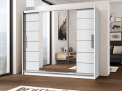 Zobrazit detail zboží: skříň Lizbona 2 250 bílá (Skříně 250cm)