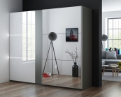 Zobrazit detail zboží: skříň Tunis 250 grafit (Skříně 250cm)