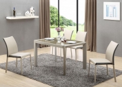 Zobrazit detail zboží: jídelní stůl rozkládací Arabis 122cm (Jídelní stoly skleněné)
