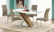 Zobrazit detail zboží: jídelní stůl Nexus 160cm (Jídelní stoly skleněné)