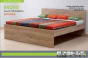 Zobrazit detail zboží: postel Bruno 160cm lamino (Postele z lamina 160cm)