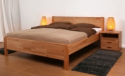 Postel Sofi 160 cm – dub masiv manželská postel