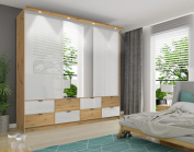 Zobrazit detail zboží: skříň Magda 250cm (Skříně 250cm)