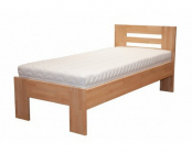 Zobrazit detail zboží: postel Radka 90cm buk (Postele z masívu 90cm)