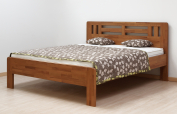 Zobrazit detail zboží: postel Ella Moon 200cm dub (Postele z masivu 200cm)