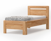 Zobrazit detail zboží: postel Adriana klasik 90cm dub (Postele z masívu 90cm)