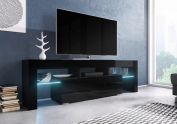 Zobrazit detail zboží: RTV stůl Toro 138 černá/černá (TV stolky)