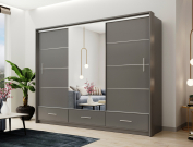 Zobrazit detail zboží: skříň Marsylia 250 mat (Skříně 250cm)