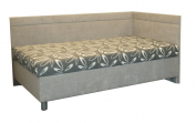 Zobrazit detail zboží: postel Sára 110cm (čalouněná postel 110cm)
