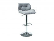 Zobrazit detail zboží: barová židle C-122 šedá (Barové židle)