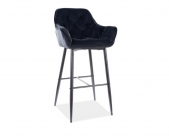 Zobrazit detail zboží: barová židle CHerry H-1 černá (Barové židle)