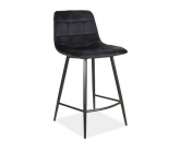 Zobrazit detail zboží: barová židle Mila H-2 černá (Barové židle)