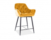 Zobrazit detail zboží: barová židle CHerry H-2 žlutá (Barové židle)