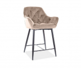 Zobrazit detail zboží: barová židle CHerry H-2 béžová (Barové židle)
