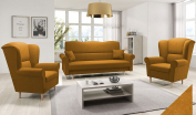 Zobrazit detail zboží: sedací souprava ID-Lot 3R+1+1 horčicová (sedací soupravy klasické)