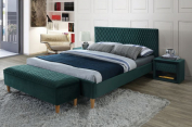 postel SG-Azurro 160cm zelená