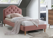 postel SG-CHloe 90cm starorůžová