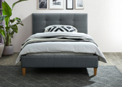 Zobrazit detail zboží: postel Texas 120cm šedá (čalouněná postel 120cm)