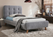 postel Tiffany 90cm šedá