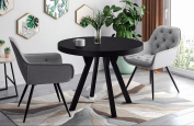 Zobrazit detail zboží: jídelní stůl SG-Domingo 100cm černá (Jídelní stoly)