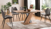 Zobrazit detail zboží: jídelní stůl SG-Exel 140cm wotan antracit (Jídelní stoly)