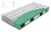 Matrace Aloe Bio Ex 200x180 cm | Taštičkové pružiny SYSTÉM 1000 | RV-nábytek