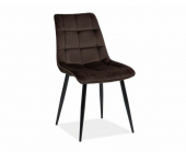 Zobrazit detail zboží: židle SG-CHic hnědá 48 (Židle kovové)