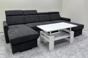 Zobrazit detail zboží: sedací souprava Fondue U 458 tm.šedá (sedací soupravy do U)