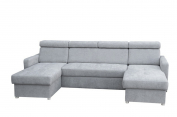 Zobrazit detail zboží: sedací souprava Fondue U 452 sv.šedá (sedací soupravy do U)