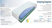 Zobrazit detail zboží: matrace Airspring biogreen 200x180cm (matrace 200x180)