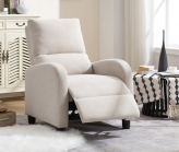 Relaxační křeslo, béžová, TV-4011 BGE2