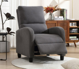 Relaxační křeslo, béžová, TV-4011 GREY2
