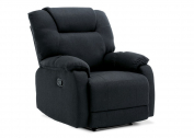 Relaxační křeslo, béžová, látka, TV-4088 GREY2