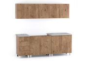 Zobrazit detail zboží: kuchyňská linka Rea 200cm lancelot v57 (kuchyně komplet)