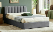 Zobrazit detail zboží: Čalouněná postel Montreal 120 cm šedá – moderní postel (čalouněná postel 120cm)