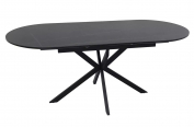 Zobrazit detail zboží: Jídelní stůl Gaston 140 cm – keramický černý mramor (Jídelní stoly)