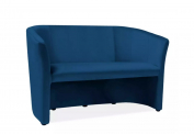 Klubové dvojkřeslo TM-2 – Bluvel modrá 86