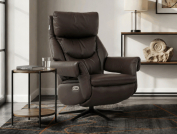 Zobrazit detail zboží: Relaxační křeslo TV-B3980 BR3 | Pravá kůže, 2 motory, Zero Gravity (Křesla polohovací a masážní)
