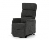 Zobrazit detail zboží: Polohovací křeslo TV-L8960 GREY2 | Elektrické, vstávací funkce, šedá látka (Křesla polohovací a masážní)